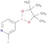 2-fluoro-4-(4,4,5,5-tetramethyl-1,3,2-dioxaborolan-2-yl)pyridine