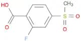 2-Fluoro-4-(methylsulfonyl)benzoic acid