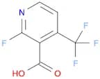 2-Fluoro-4-(trifluoromethyl)pyridine-3-carboxylic acid