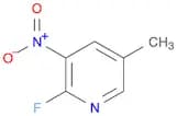 2-Fluoro-3-nitro-5-methylpyridine