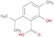 2-hydroxy-3-methyl-6-(propan-2-yl)benzoic acid