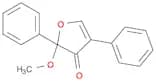 2-Methoxy-2,4-diphenylfuran-3(2H)-one