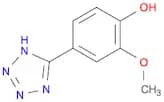 2-Methoxy-4-(1H-tetrazol-5-yl)phenol
