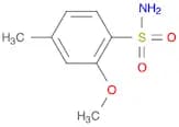 2-Methoxy-4-methylbenzenesulfonamide