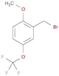 2-Methoxy-5-(trifluoromethoxy)benzyl bromide