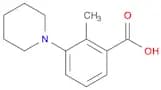 2-Methyl-3-piperidin-1-yl-benzoic acid