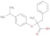 2-(4-Isopropylphenoxy)-2-methyl-3-phenylpropanoic acid