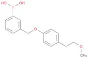 (3-((4-(2-Methoxyethyl)phenoxy)methyl)phenyl)boronic acid