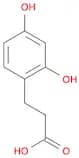 3-(2,4-Dihydroxyphenyl)propanoic acid