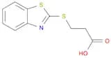 3-(Benzo[d]thiazol-2-ylthio)propanoic acid