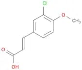 (2E)-3-(3-Chloro-4-methoxyphenyl)acrylic acid