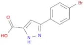 3-(4-Bromophenyl)-1H-pyrazole-5-carboxylic acid