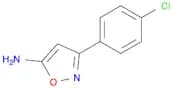 5-Amino-3-(4-chlorophenyl)isoxazole