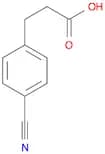 3-(4-Cyanophenyl)propanoic acid