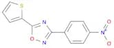 3-(4-Nitrophenyl)-5-(thiophen-2-yl)-1,2,4-oxadiazole