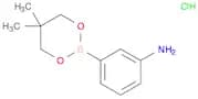 3-(5,5-dimethyl-1,3,2-dioxaborinan-2-yl)aniline hydrochloride