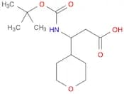 3-tert-Butoxycarbonylamino-3-(tetrahydro-pyran-4-yl)-propionic acid