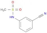 N-(3-cyanophenyl)methanesulfonamide