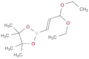 (E)-2-(3,3-Diethoxyprop-1-en-1-yl)-4,4,5,5-tetramethyl-1,3,2-dioxaborolane