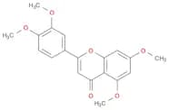 4H-​1-​Benzopyran-​4-​one, 2-​(3,​4-​dimethoxyphenyl)​-​5,​7-​dimethoxy-