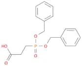 3-(Bis(benzyloxy)phosphoryl)propanoic acid
