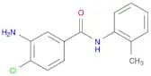 3-Amino-4-chloro-n-(2-methylphenyl)benzamide