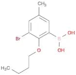 3-Bromo-2-butoxy-5-methylphenylboronic acid