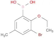 (3-Bromo-2-ethoxy-5-methylphenyl)boronic acid