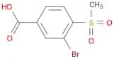 3-BROMO-4-(METHYLSULFONYL)BENZOIC ACID