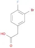 3-BROMO-4-FLUOROPHENYLACETIC ACID
