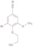 3-Bromo-5-methoxy-4-propoxybenzonitrile