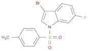 3-Bromo-6-fluoro-1-(p-toluenesulfonyl)indole