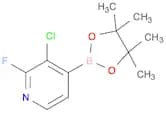 3-CHLORO-2-FLUORO-4-(4,4,5,5-TETRAMETHYL-[1,3,2]DIOXABOROLAN-2-YL)PYRIDINE