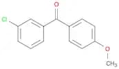 (3-Chlorophenyl)(4-methoxyphenyl)methanone
