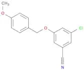 3-Chloro-5-[(4-methoxybenzyl)oxy]benzonitrile