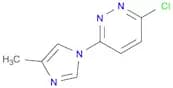 3-CHLORO-6-(4-METHYL-1H-IMIDAZOL-1-YL)PYRIDAZINE