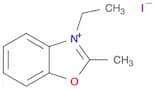 3-ethyl-2-methyl-1,3-benzoxazol-3-ium iodide