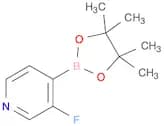 3-Fluoro-4-(4,4,5,5-tetramethyl-1,3,2-dioxaborolan-2-yl)pyridine