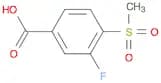 3-Fluoro-4-(methylsulphonyl)benzoic acid