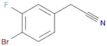 4-Bromo-3-fluorophenylacetonitrile