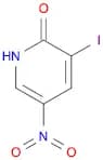 2(1H)-Pyridinone, 3-iodo-5-nitro-