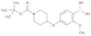 4-(1-BOC-piperidin-4-yloxy)-2-methoxyphenylboronic acid