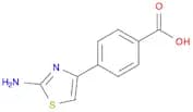 4-(2-Amino-1,3-thiazol-4-yl)benzoic acid