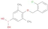 (4-((2-Chlorobenzyl)oxy)-3,5-dimethylphenyl)boronic acid
