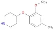 4-(2-Methoxy-4-methylphenoxy)piperidine