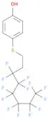 4-(3,3,4,4,5,5,6,6,7,7,8,8,8-Tridecafluorooctylthio)phenol