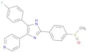 4-(4-Fluorophenyl)-2-(4-methylsulfinylphenyl)-5-(4-pyridyl)-1H-imidazole