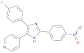 4-(4-(4-Fluorophenyl)-2-(4-nitrophenyl)-1H-imidazol-5-yl)pyridine