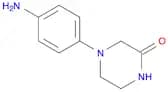 Piperazinone, 4-(4-aminophenyl)- (9CI)