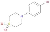 4-(4-bromophenyl)thiomorpholine-1,1-dione